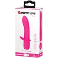 Pretty Love Troy Pink ívelt g-pont és csiklóizgató vibrátor