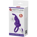 Pretty Love Vibrant Penis Sleeve 1 Purple vibrátoros péniszgyűrű