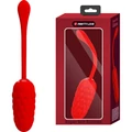 Pretty Love Marina Red bordázott felszínű mini vibrátor