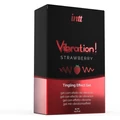Melegítő hatású izgató STRAWBERRY AIRLESS BOTTLE 15ML + BOX
