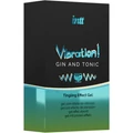 Melegítő hatású izgató GIN & TONIC AIRLESS BOTTLE 15ML + BOX