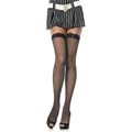 729027SL necc harisnya csipke szegéllyel O/S BLK