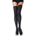 Térd fölé érő harisnya fekete - O/S - HOSIERY