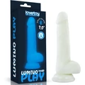7.0'' Lumino Play Silicone dildó herékkel