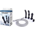HYDRO SERIES-SPLASHY - 3 BUTT PLUG WITH HOSE KIT intim zuhany