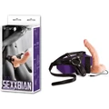 SEXXBIAN 7.5" VIBRATING DONG & HARNESS vibrációs csatolható dildó
