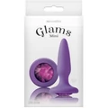Glams Mini Purple Gem fenékdugó