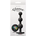Glams - Ripple   Rainbow Gem - Black fenékdugó