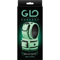 GLO Bondage - Ankle Cuff - zöld - sötétben világító