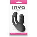 INYA - Utopia - Black vezeték nélküli csikló, hüvely és pénisz stimuláló vibrátor