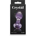 Crystal - Gem - Purple fenékdugó