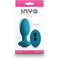 INYA - Alpine - Teal vibrációs fenékdugó távirányítóval