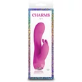 Charms - Ivy - Magenta elegáns nyuszi formáju csiklóizgatós vibrátor