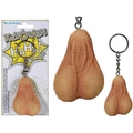 Metal key chain Testicle kulcstartó