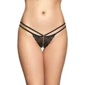 G-string 2495 - fekete  S/M