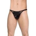 Mens Briefs 4518 - fekete férfi tanga XL