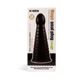 X-MEN 10 inch Huge Anal Plug Black fenékdugó tapadókoronggal