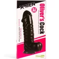 X-MEN Oliver’s 15,5 inch Cock Black dildó herékkel