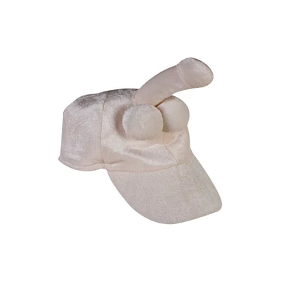 Plüss sapka pénisszel