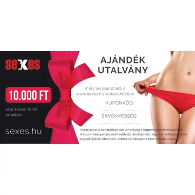 Ajándék utalvány 10.000 Ft