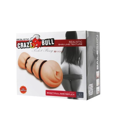 Crazy Bull Pocket Pussy 3D vagina maszturbátor