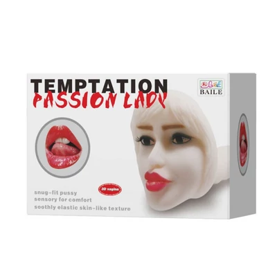 Temptation Passion Lady Snug-Fit arcot formázó masztrubátor