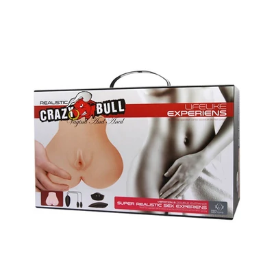 Crazy Bull Realistic Lifelike Experiens vagina és ánusz maszturbátor