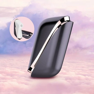 Satisfyer Pro Traveler léghullámos Csiklóizgató tokkal