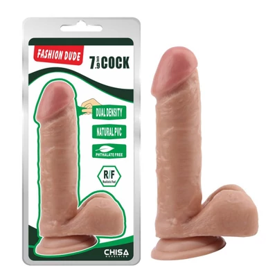 Fashion Dude 7.9 inch Cock Flesh dildó tapadókoronggal