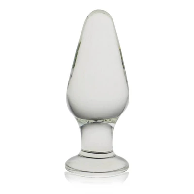 Glass Romance Anal Plug Clear fenékdugó