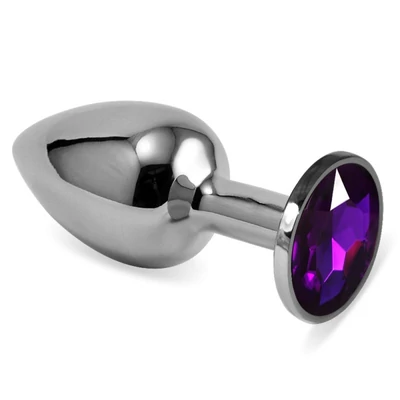 Rosebud Classic Metal Plug S Purple fenékdugó