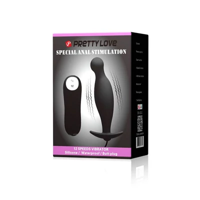 Pretty Love Special Vibrating Anal Stimulation 1 vibrációs fenékdugó