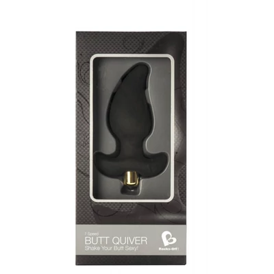 Butt Quiver Black vibrációs fenékdugó