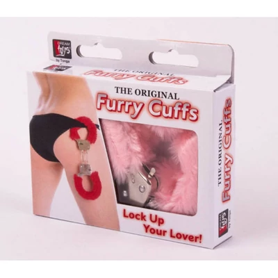 Metal Handcuff plüss bilincs (Rózsaszín)