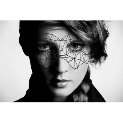 Kristine díszes maszk