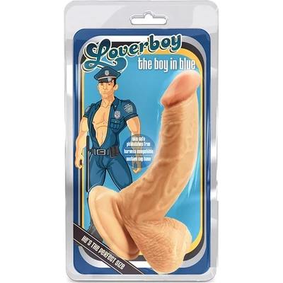 Loverboy The Boy In Blue dildó tapadókoronggal