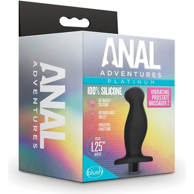 ANAL ADVENTURES PROSTATE MASSAGER 02 vibrátoros prosztata maszírozó