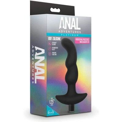 ANAL ADVENTURES PROSTATE MASSAGER 03 vibrátoros prosztata maszírozó