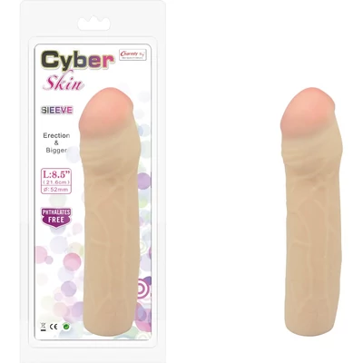 Charmly Cyber Skin Sleeve 8,5" No. 1. péniszköpeny