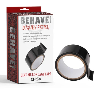 Bind Me Bondage szalag-fekete