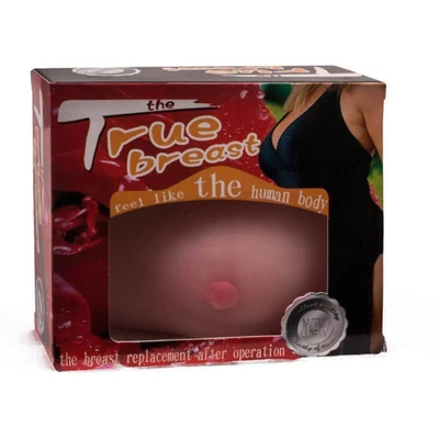 The True szilikon mell 1pc  Flesh