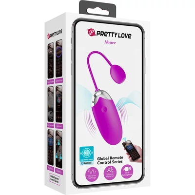 Pretty Love Abner applikációval vezérelt mini vibrátor