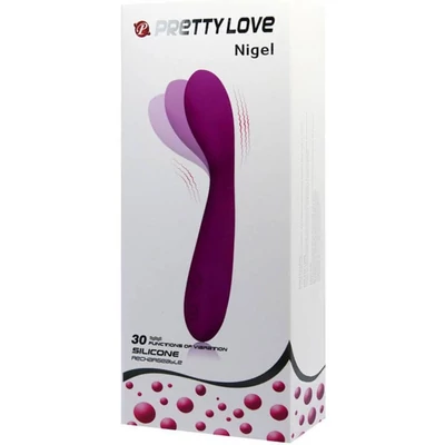 Pretty Love Nigel ívelt kialakítású g-pont sé prosztata stimuláló vibrátor