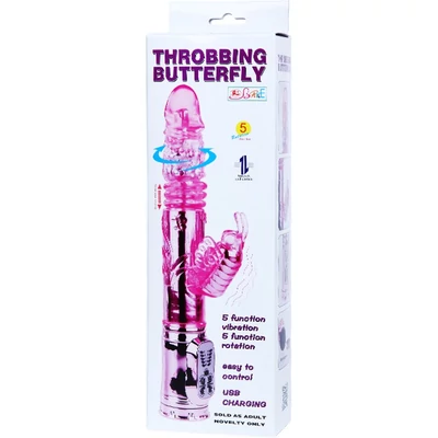 Throbbing Butterfly pillangó formájú csiklóizgatós vibrátor