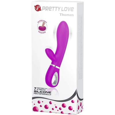 Pretty Love Thomas Purple g-pont és csiklóizgató vibrátor