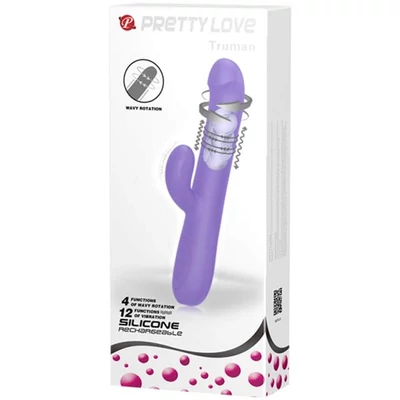 Pretty Love Truman Purple g-pont és csiklóizgató vibrátor
