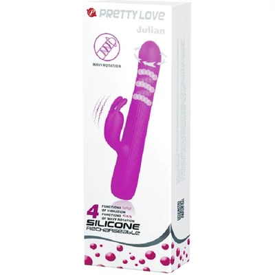 Pretty Love Julian bordázott felületű csiklóizgató vibrátor