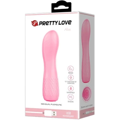 Pretty Love Alice Baby Pink mini vibrátor