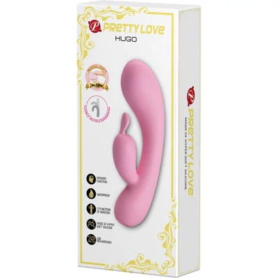 Pretty Love Hugo Pink g-pont és csiklóizgató vibrátor