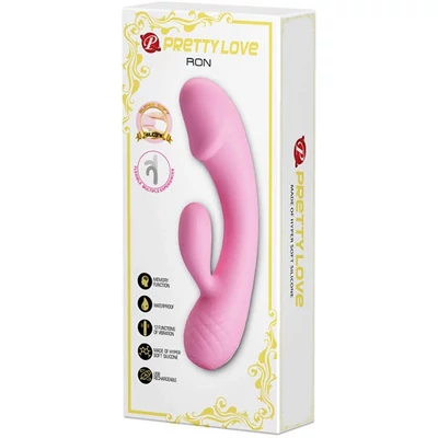 Pretty Love Ron Baby Pink g-pontos memóriás vibrátor